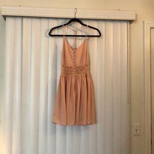 Blush pink dress